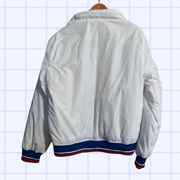 🧥 Tommy Wiseau “LOVE IS BLIND!” White Windbreaker Jacket – Size L - Picture 5 of 8